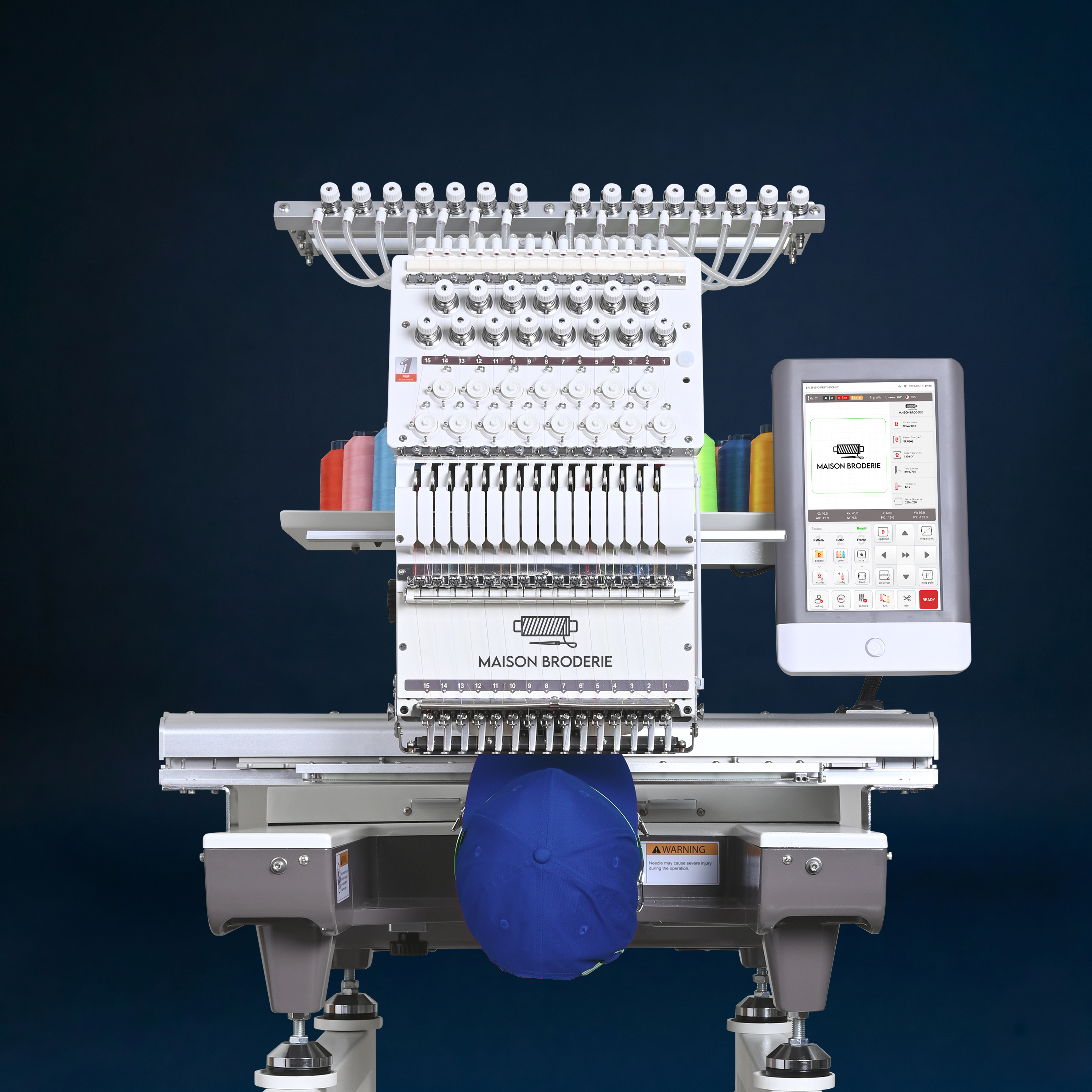 Machine à broder professionnelle mono-tête Mirror My Store