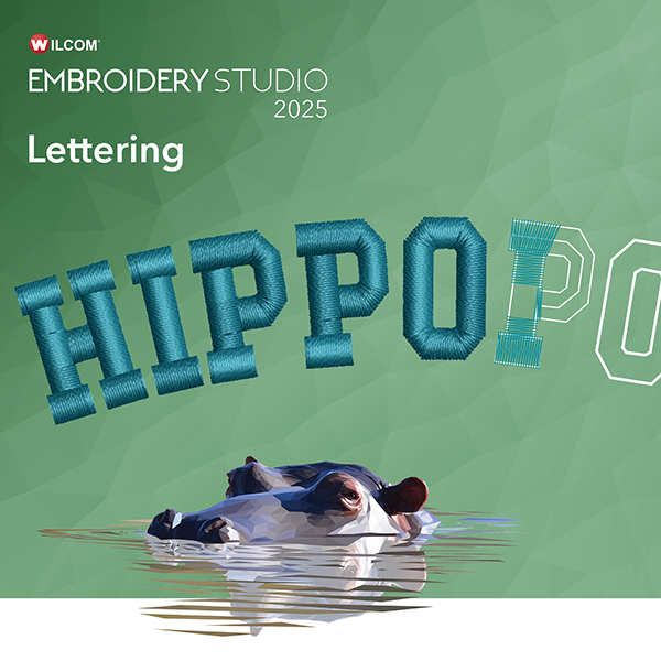 Logiciel Wilcom EmbroideryStudio Lettering 2025 Maison Broderie