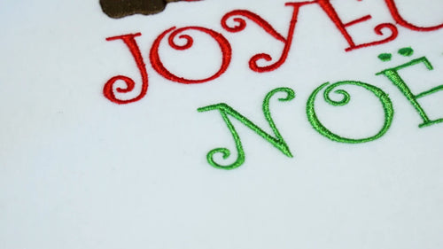 Broderie Joyeux Noël