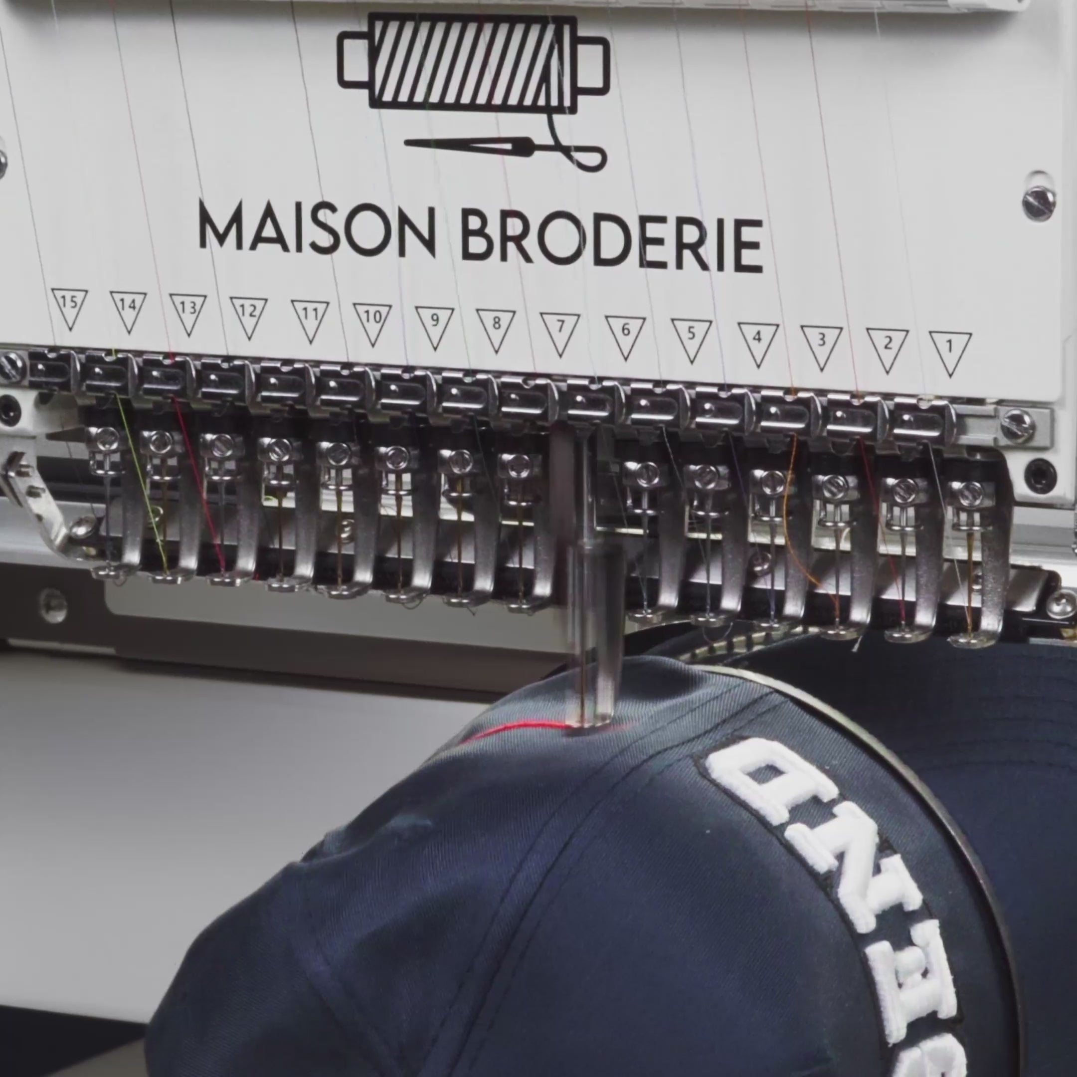 Machine à broder industrielle mono-tête Vision