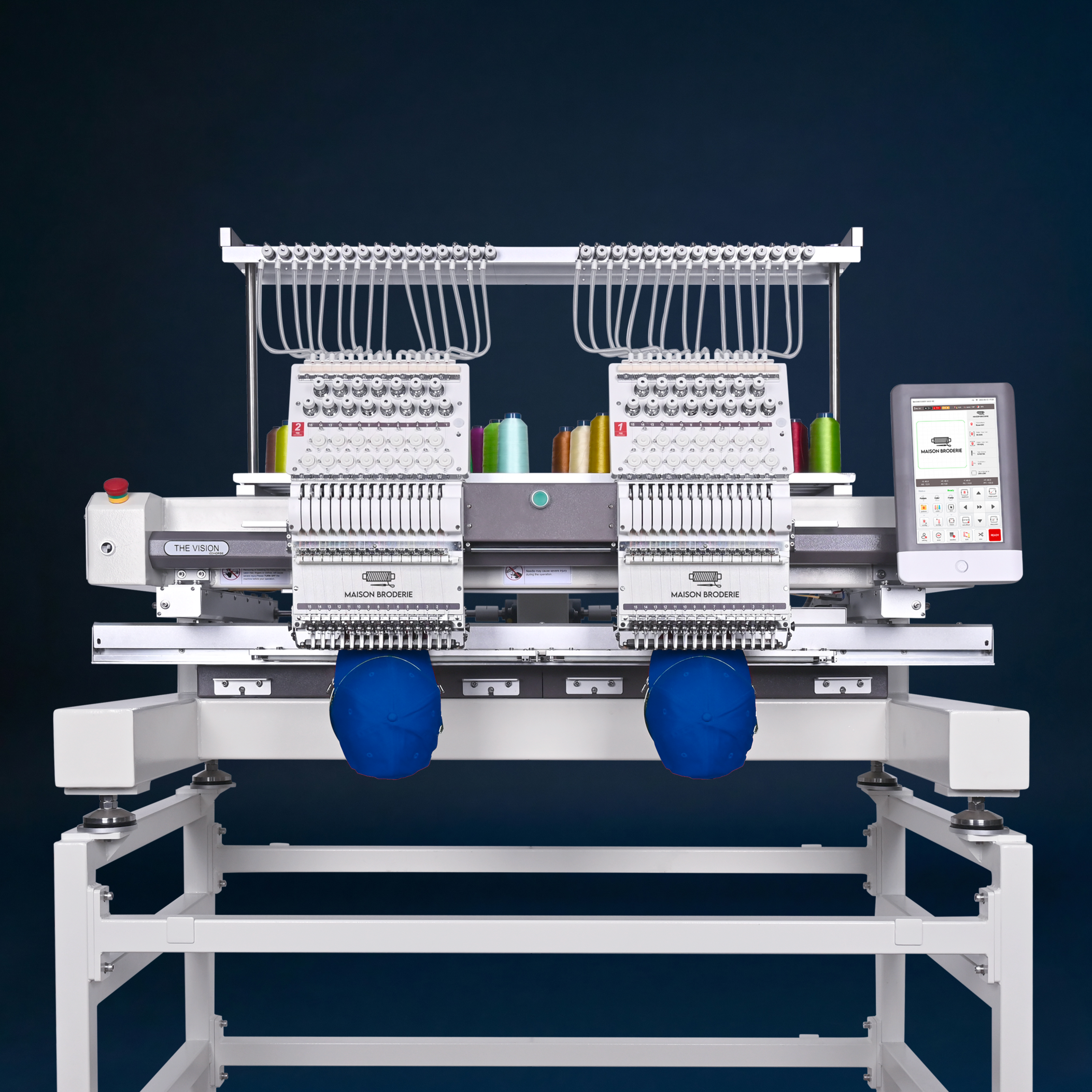 Machine à broder industrielle deux-têtes Vision My Store